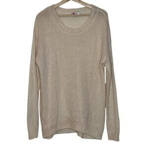 Aritzia Babaton Alpaca & Mohair‎ Cream Sweater Size L